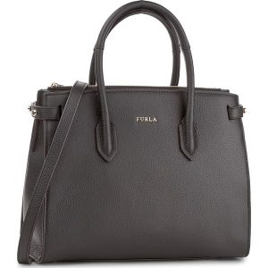 Torebka FURLA - Pin 924576 B BLS1 OAS Onyx. Czarne torebki klasyczne Furla, bez wzorów, ze skóry, duże, bez dodatków. W wyprzedaży za 709.00 zł.