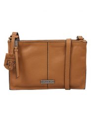 Burkely Skórzana torebka w kolorze karmelowym - 25 x 17 x 3 cm rozmiar: onesize. Brązowe torby na ramię Burkely, bez wzorów, z materiału, na ramię, bez dodatków. Za 184.89 zł.