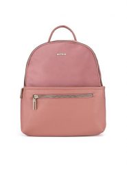 MEXX Plecak MEXX-X-001-07 Różowy. Czerwone plecaki Mexx, bez wzorów, z materiału. Za 179.99 zł.