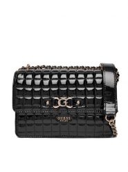 Guess Torebka Nadira HWQT84 24210 Czarny. Czarne torebki klasyczne Guess, z aplikacjami, ze skóry, bez dodatków. Za 539.99 zł.