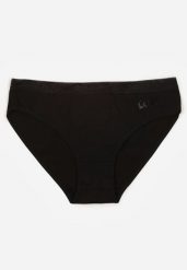 Czarne Majtki Figi z Bawełną i Ozdobnymi Napisami Phioreia. Czarne figi Born2be, l, bez wzorów, z bawełny. Za 6.99 zł.