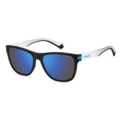 Okulary przeciwsłoneczne POLAROID PLD 2138/S 0VK Unisex Rozmiar 56 mm. Czarne okulary przeciwsłoneczne Polaroid, bez wzorów, sportowe. Za 281.35 zł.