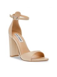 Steve Madden Sandały Capsule Sandal SM11002941-03001-602 Beżowy. Brązowe sandały Steve Madden, bez wzorów, ze skóry, bez obcasa, na słupku, bez zapięcia. Za 299.99 zł.