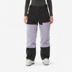 Spodnie narciarskie i snowboardowe damskie Quechua 500 AM. Czarne spodnie narciarskie WED'ZE, m, bez wzorów, z materiału, narciarskie. Za 399.99 zł.
