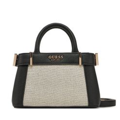 Torebka Guess. Czarne torebki klasyczne Guess, z aplikacjami, bez dodatków. Za 349.99 zł.