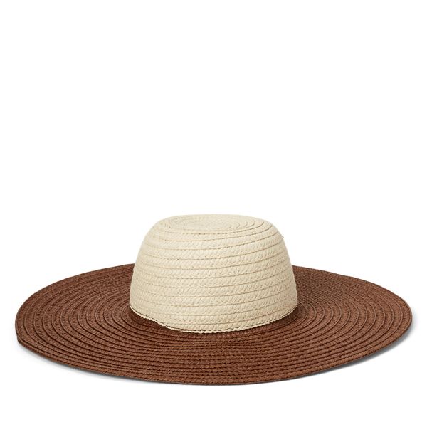 Kapelusz LAUREN RALPH LAUREN. Brązowe kapelusze Lauren Ralph Lauren, bez wzorów. Za 469.99 zł.