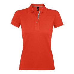 Damska Koszulka Polo Portland. Brązowe koszulki polo SOL'S, s, bez wzorów, bez kołnierzyka, bez ramiączek. Za 131.99 zł.