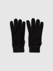 4F Rękawiczki dzianinowe Touch Screen uniseks - czarne XS. Czarne rękawiczki 4f, bez wzorów, z dzianiny, klasyczne. Za 59.99 zł.