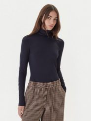 Weekend Max Mara Golf Multif 2525946022 Granatowy Slim Fit. Niebieskie golfy Weekend Max Mara, xl, bez wzorów, z wiskozy, bez ramiączek. Za 359.99 zł.