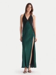 Bardot Sukienka wieczorowa Estrella Haltrel 59977DB Zielony Regular Fit. Zielone sukienki Bardot, bez wzorów, z wiskozy, wizytowe, bez kołnierzyka, bez ramiączek. Za 689.99 zł.