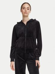 Guess Bluza O6BQ01 K5061 Czarny Regular Fit. Czarne bluzy sportowe Guess, s, z aplikacjami, z syntetyku, bez kaptura. Za 294.99 zł.