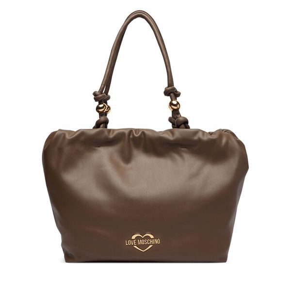 Torebka LOVE MOSCHINO. Brązowe torebki klasyczne Love Moschino, bez wzorów, bez dodatków. Za 1,189.00 zł.