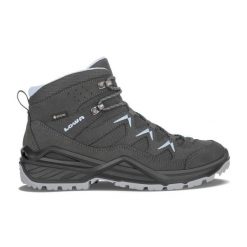 Buty trekkingowe damskie Lowa Sirkos Evo Mid Gtx. Czarne trekkingi Lowa, z materiału, trekkingowe. Za 767.00 zł.
