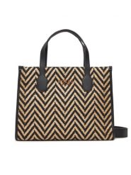 Guess Torebka HWCV86 65220 Beżowy. Brązowe shopper Guess, z aplikacjami, ze skóry, bez dodatków. Za 399.99 zł.