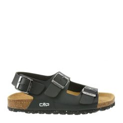 Sandały damskie CMP ECO KEIDHA. Czarne sandały CMP, bez wzorów, sportowe, bez obcasa, bez zapięcia. Za 129.99 zł.