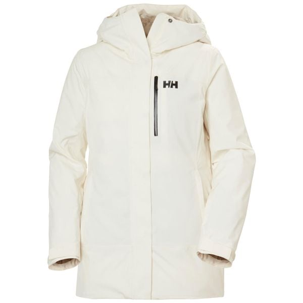 Damska kurtka narciarska z kapturem Helly Hansen Snowplay. Białe kurtki narciarskie Helly Hansen, bez wzorów, z kapturem, narciarskie. Za 1,344.50 zł.