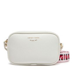 Torebka Emporio Armani. Białe listonoszki Emporio Armani, bez wzorów, bez dodatków. Za 549.99 zł.