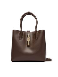 Furla Torebka Goccia S WB01949 ARE000 4284S Brązowy ciemny. Brązowe torebki klasyczne Furla, bez wzorów, ze skóry, bez dodatków. Za 1,439.00 zł.