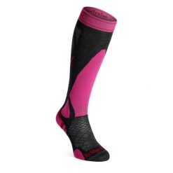 Skarpety narciarskie damskie Bridgedale Ski Lightweight Merino Performance. Czarne skarpety Bridgedale, bez wzorów. Za 75.99 zł.