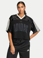 Adidas T-Shirt Stadium JY6971 Czarny Loose Fit. Czarne t-shirty Adidas, l, bez wzorów, z syntetyku, bez kołnierzyka, bez ramiączek. Za 199.99 zł.