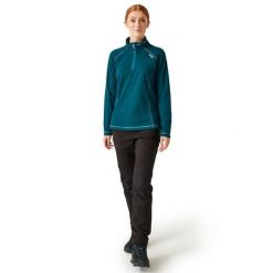 Damskie spodnie trekkingowe ze streczem Questra V. Czarne spodnie sportowe Regatta, na lato, l, bez wzorów, z tkaniny, trekkingowe. W wyprzedaży za 199.99 zł.