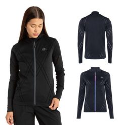 Bluza damska KADVA Heat W. Czarne bluzy KADVA, l, bez wzorów, z elastanu, bez kaptura. Za 59.99 zł.