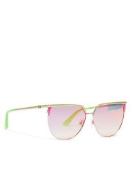 Guess Okulary przeciwsłoneczne GU00132 Zielony. Zielone okulary przeciwsłoneczne Guess, z aplikacjami, z tworzywa sztucznego. Za 309.99 zł.