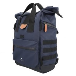 Tylna torba z zaczepami na bagażniku P2R Hapo G Roll Top. Czarne torby na laptopa HAPO-G, bez wzorów, z materiału, na ramię. Za 425.00 zł.