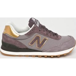 New Balance - Buty. Fioletowe obuwie sportowe New Balance, z gumy, bez zapięcia. W wyprzedaży za 219.90 zł.