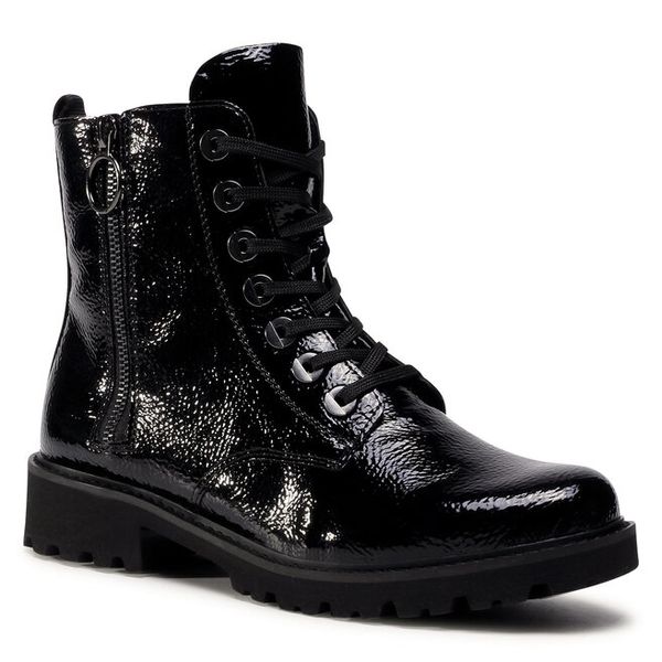 Trapery Remonte. Czarne trapery i śniegowce Remonte. Za 309.99 zł.