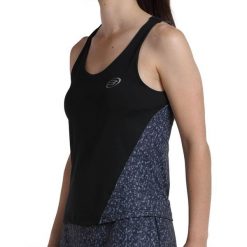 Bullpadel Brete Women's T-shirt. Czarne t-shirty bullpadel, s, bez wzorów, bez kołnierzyka, bez ramiączek. W wyprzedaży za 120.15 zł.