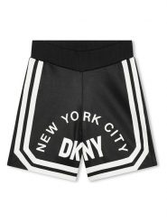 DKNY Szorty w kolorze czarnym rozmiar: 128. Czarne szorty DKNY, bez wzorów, z bawełny. Za 117.99 zł.