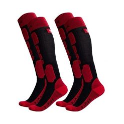 Skarpety Merino Pro Team Ski 90 - zestaw 2 par. Czarne skarpety FJORK MERINO, bez wzorów, z elastanu. W wyprzedaży za 99.00 zł.