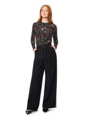 Scotch & Soda Spodnie w kolorze czarnym rozmiar: XS. Czarne spodnie materiałowe Scotch & Soda, xs, bez wzorów, z materiału, z podwyższonym stanem. Za 344.95 zł.