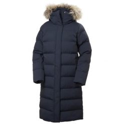 Parka dla kobiet Helly Hansen Aria. Niebieskie parki Helly Hansen, na lato, s, z materiału, eleganckie, bez kaptura. Za 1,548.25 zł.