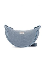 Guess Jeans Torebka W6GZB6 WF8V1 Niebieski. Niebieskie listonoszki Guess Jeans, z aplikacjami, z jeansu, bez dodatków. Za 239.99 zł.