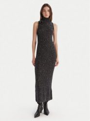 Marella Sukienka dzianinowa Ilsa 2523326072 Szary Slim Fit. Szare sukienki Marella, m, bez wzorów, z dzianiny, bez kołnierzyka, bez ramiączek. Za 1,339.00 zł.