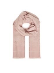 Guess Chusta AW5420 POL03 Różowy. Czerwone rękawiczki Guess, z aplikacjami, z materiału. Za 189.99 zł.