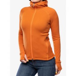 Bluza trekkingowa damska Houdini Power Houdi. Brązowe bluzy Houdini, na zimę, s, bez wzorów, bez kaptura. Za 706.99 zł.