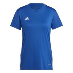 Koszulka damska adidas Tabela 23 Jersey. Białe bluzki Adidas, s, bez wzorów, z jersey, sportowe, bez kołnierzyka, bez ramiączek. Za 65.00 zł.
