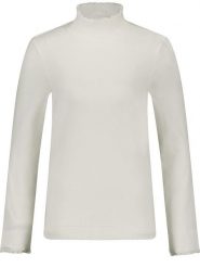 Gerry Weber Koszulka w kolorze kremowym rozmiar: 46. Brązowe bluzki Gerry Weber, bez wzorów, bez kołnierzyka, bez ramiączek. Za 96.83 zł.