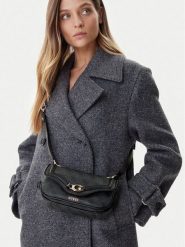 Guess Torebka Dea Mini HWSG79 93790 Szary. Szare listonoszki Guess, z aplikacjami, ze skóry, bez dodatków. Za 279.99 zł.