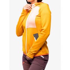Bluza damska Ortovox Fleece Hoody. Brązowe bluzy ORTOVOX, na zimę, xl, bez wzorów, bez kaptura. Za 776.99 zł.
