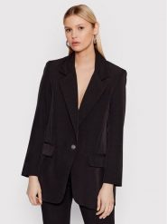 ONLY Marynarka Lana 15245698 Czarny Regular Fit. Czarne marynarki i żakiety Only, bez wzorów, z syntetyku. Za 139.99 zł.