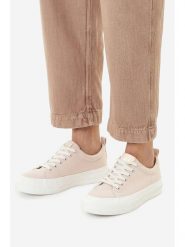 Roxy Trampki CWBEOB-V12908 Beżowy. Brązowe trampki Roxy, bez wzorów, z materiału, bez zapięcia. Za 119.99 zł.