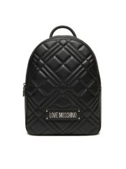 LOVE MOSCHINO Plecak JC4154PP1MLA000B Czarny. Czarne plecaki Love Moschino, bez wzorów, ze skóry. Za 549.99 zł.