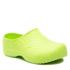 Klapki Dry Walker. Zielone klapki Dry Walker, bez wzorów, bez obcasa. Za 59.99 zł.