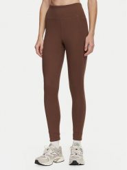 Reebok Legginsy RK25975CCW Brązowy Slim Fit. Brązowe legginsy Reebok, m, bez wzorów, z syntetyku. Za 189.99 zł.