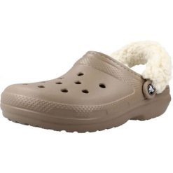 Buty CROCS 211396C CLASSIC FLEECE LINED Brązowy. Brązowe trekkingi Crocs, z syntetyku, trekkingowe. Za 286.99 zł.