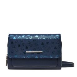 Torebka Ara. Niebieskie listonoszki Ara, bez wzorów, bez dodatków. Za 129.99 zł.